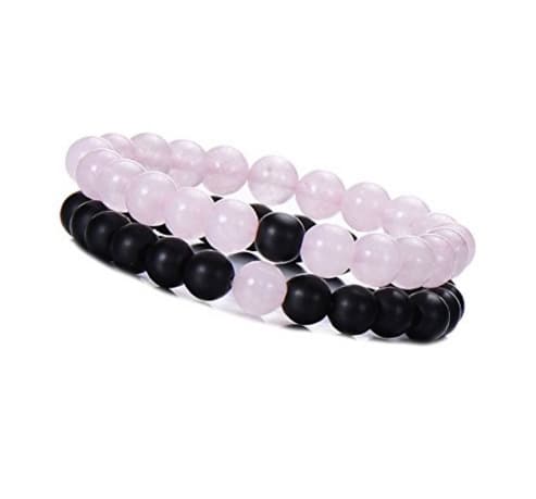 Bond Bracelet | Distance Bracelet | Lava Bracelet (Pink)